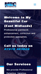 Mobile Screenshot of mybeautifulcar.co.uk